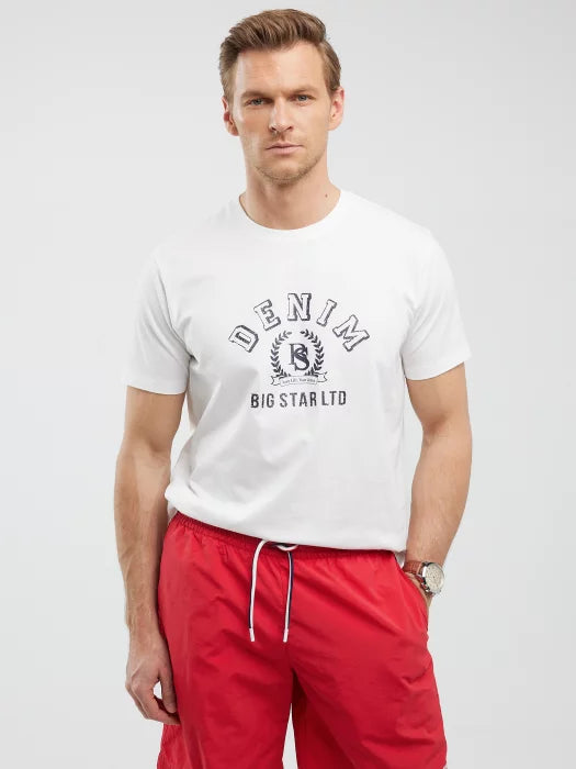 Printed T-Shirt | White