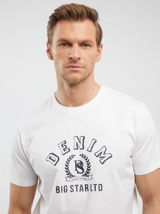 Printed T-Shirt | White