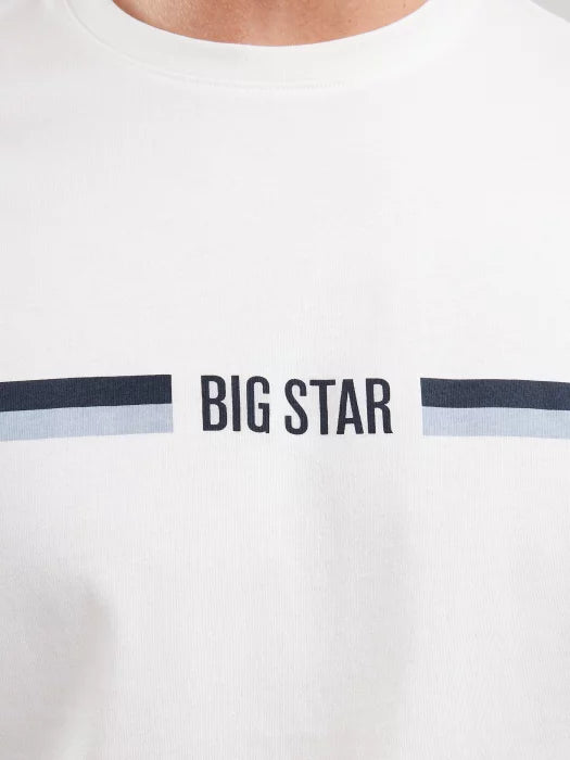 BIG STAR Printed T-Shirt | White