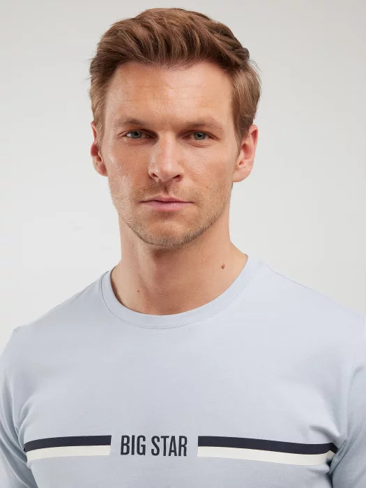 BIG STAR Printed T-Shirt | Light Blue