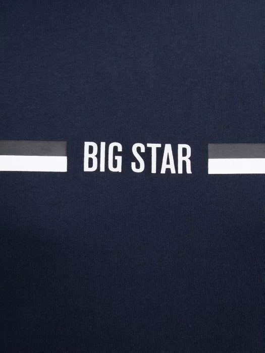 BIG STAR Printed T-Shirt | Navy Blue