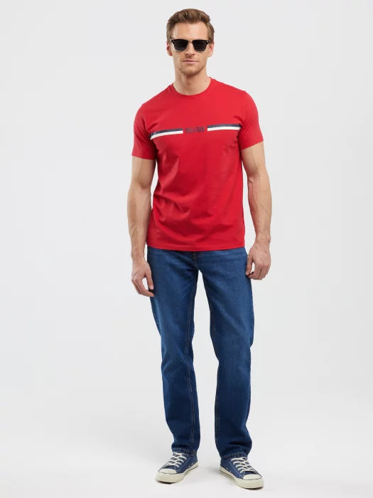 BIG STAR Printed T-Shirt | Red