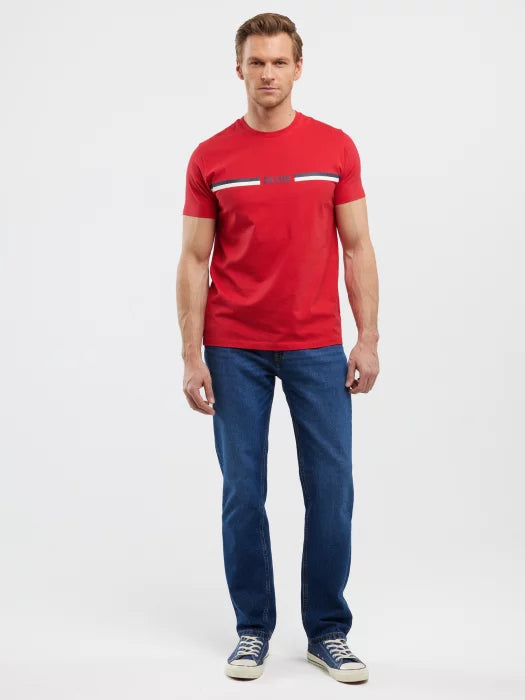 BIG STAR Printed T-Shirt | Red