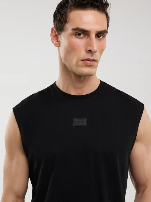 Sleeveless T-Shirt | Black