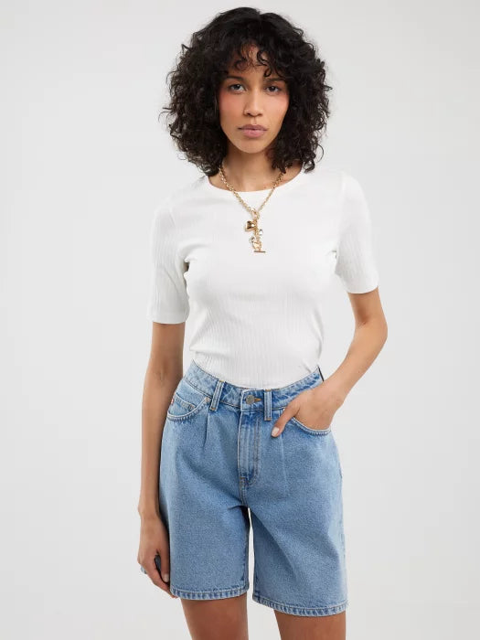 Striped T-Shirt | White