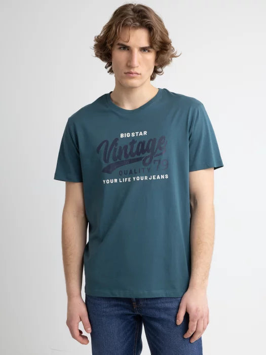 Vintage T-Shirt | Forest Petrol