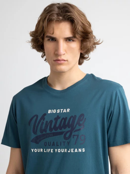 Vintage T-Shirt | Forest Petrol