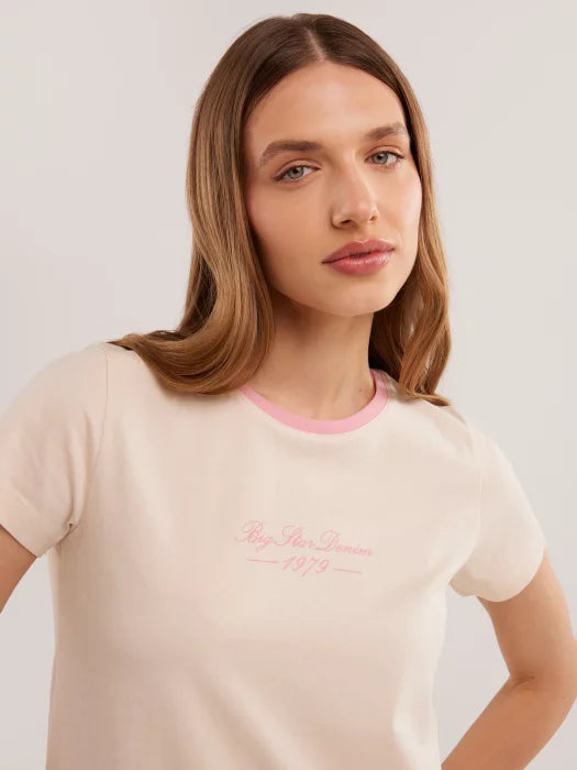 Retro T-Shirt | Cream