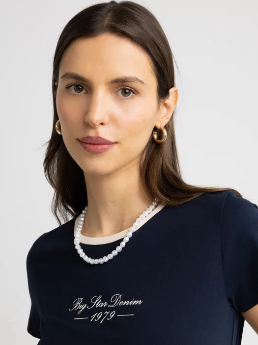 Retro T-Shirt | Navy