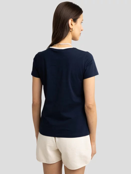 Retro T-Shirt | Navy