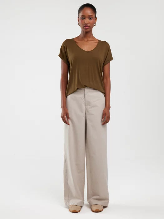 T.Shirt Basic Classic V.Neck | Navy