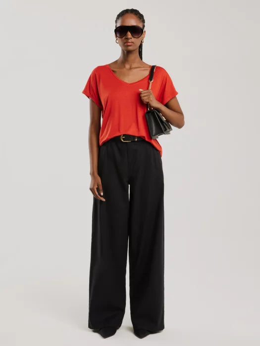 T.Shirt Basic Classic V.Neck | Navy