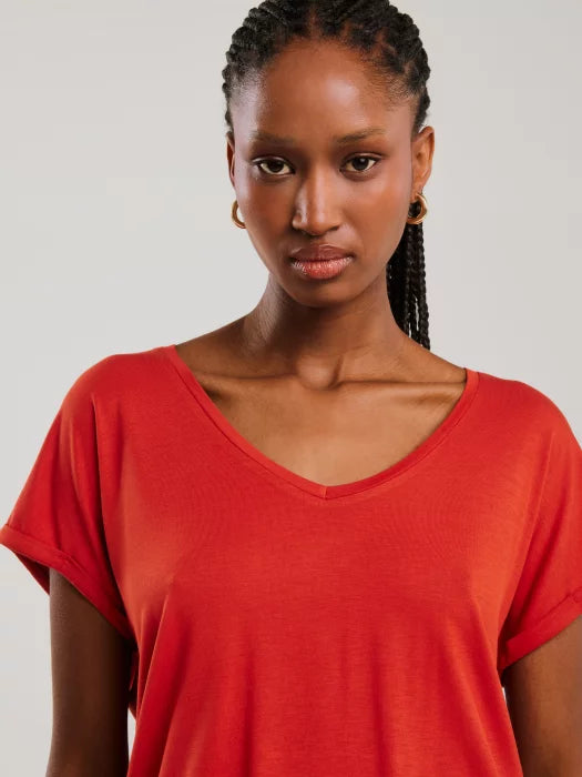 T.Shirt Basic Classic V.Neck | Navy