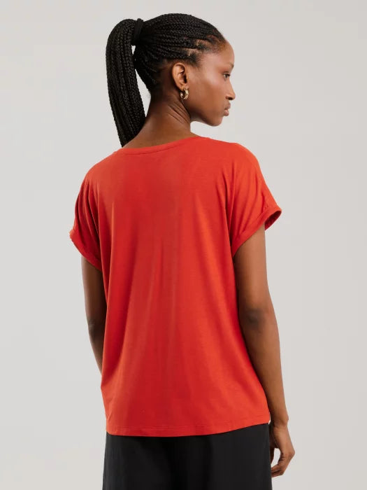 T.Shirt Basic Classic V.Neck | Black