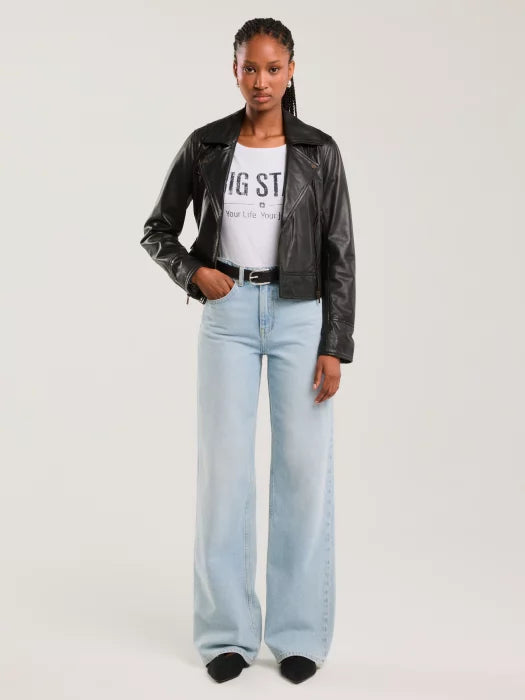 BIG STAR logo T-Shirt | White