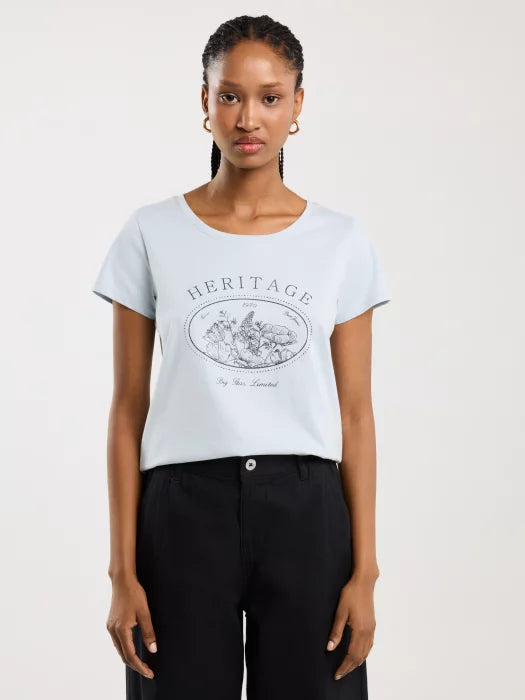 T.Shirt with Stripes | Red