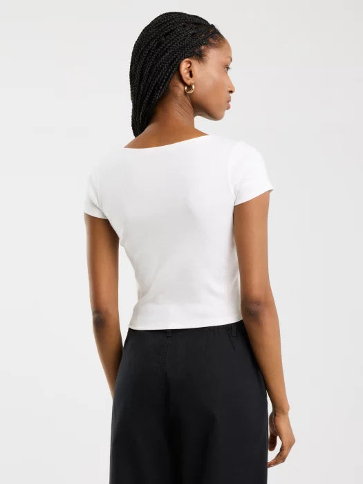 T-Shirt with Print | White