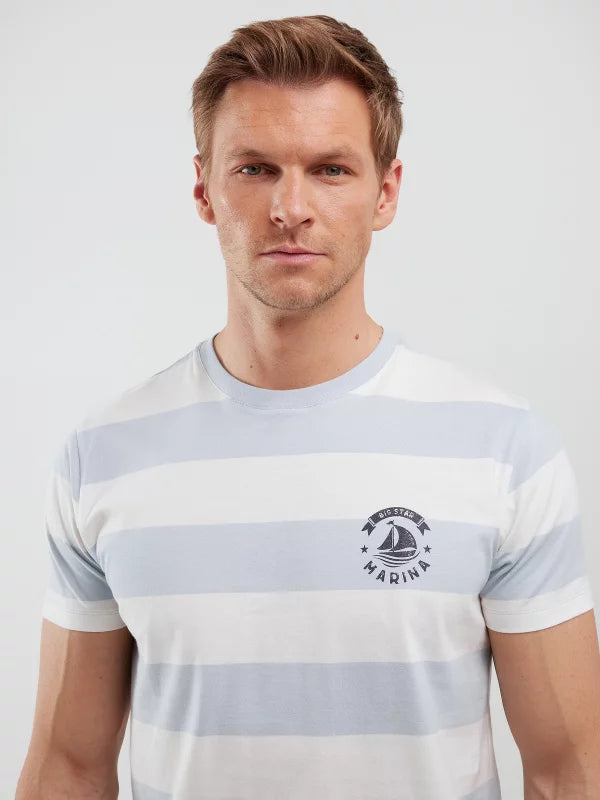 Striped T-Shirt | Blue