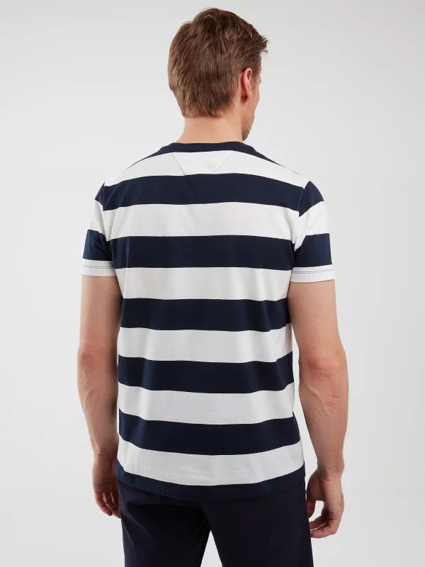 Striped T-Shirt | Navy Blue