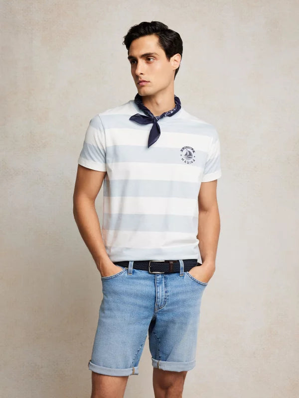 Striped T-Shirt | Blue