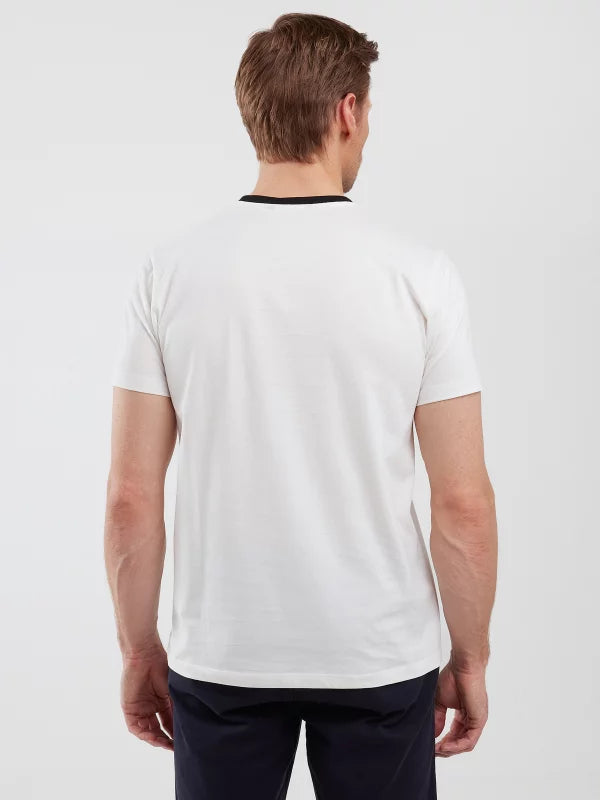 T-Shirt With Print | White