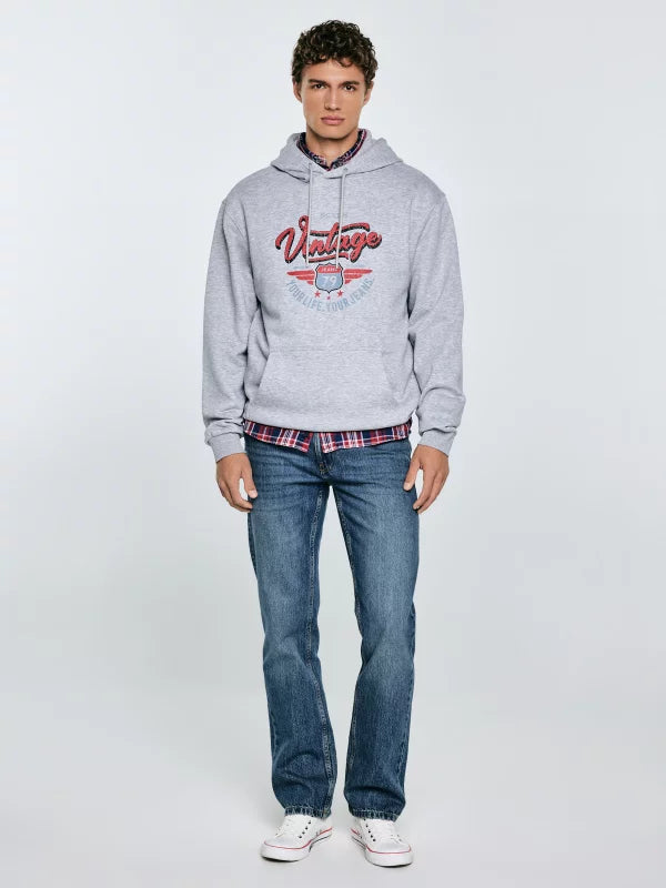 Hooded Sweatshirt | Grey
