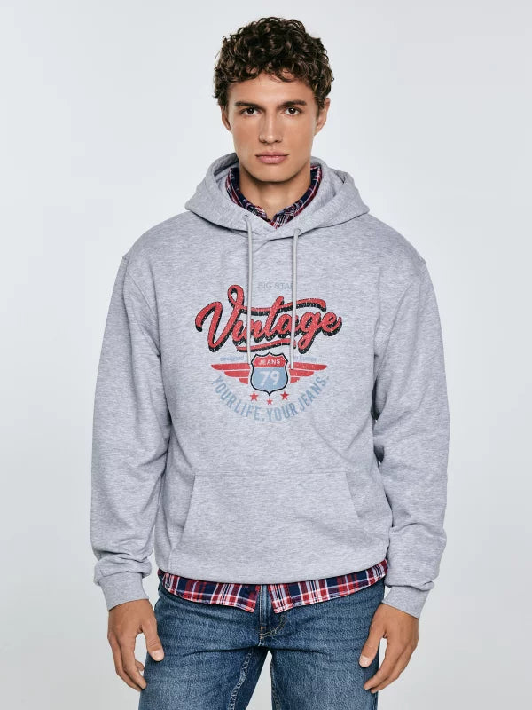 Hooded Sweatshirt | Grey