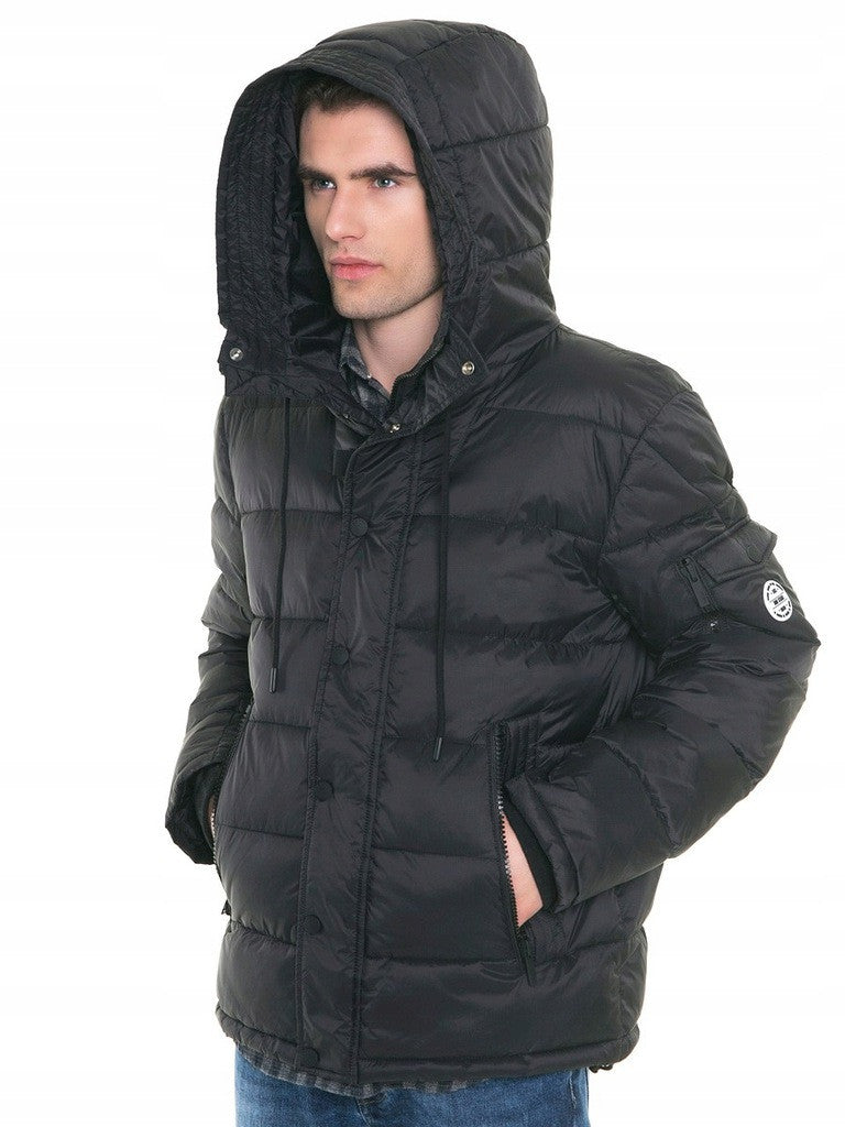Jacket with Hood | Black