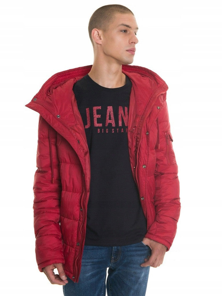 Jacket with Hood | Red