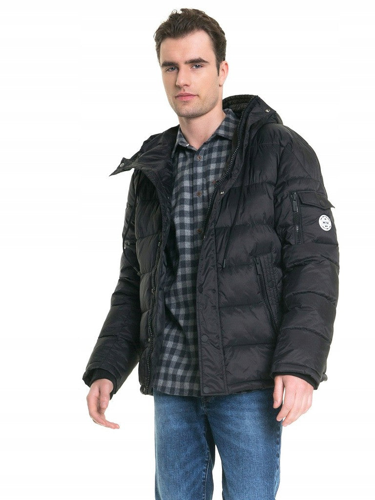 Jacket with Hood | Black