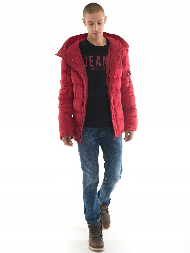 Jacket with Hood | Red