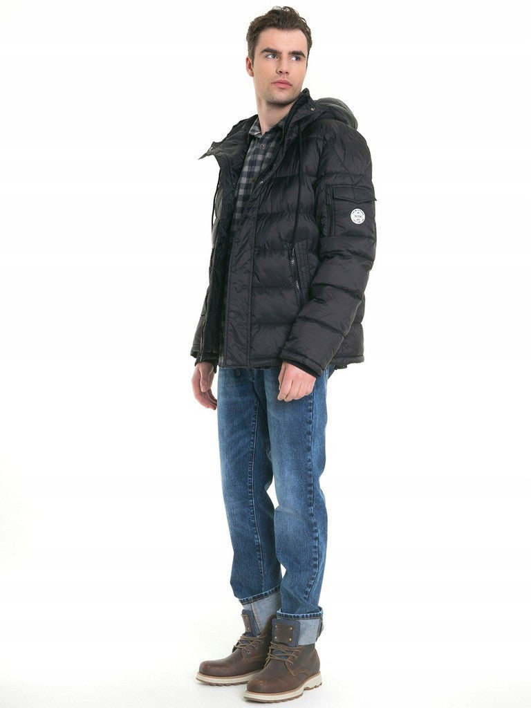 Jacket with Hood | Black