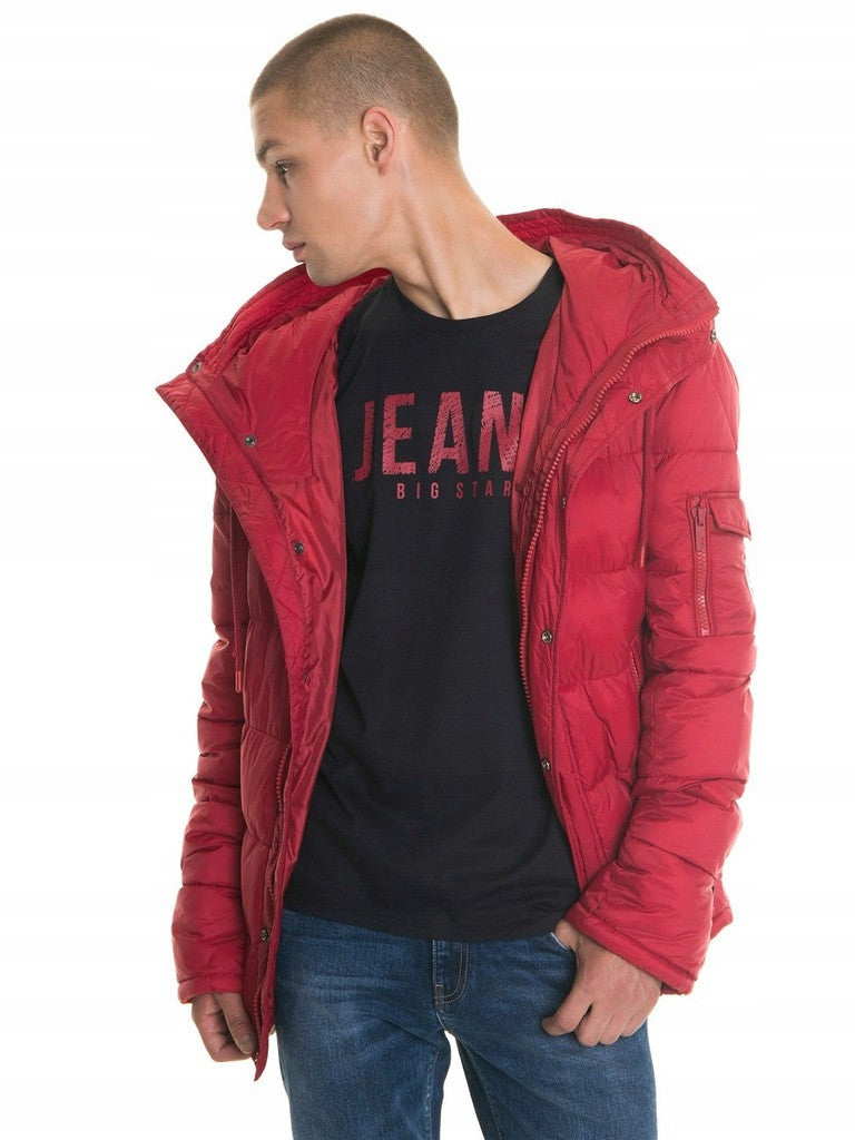 Jacket with Hood | Red