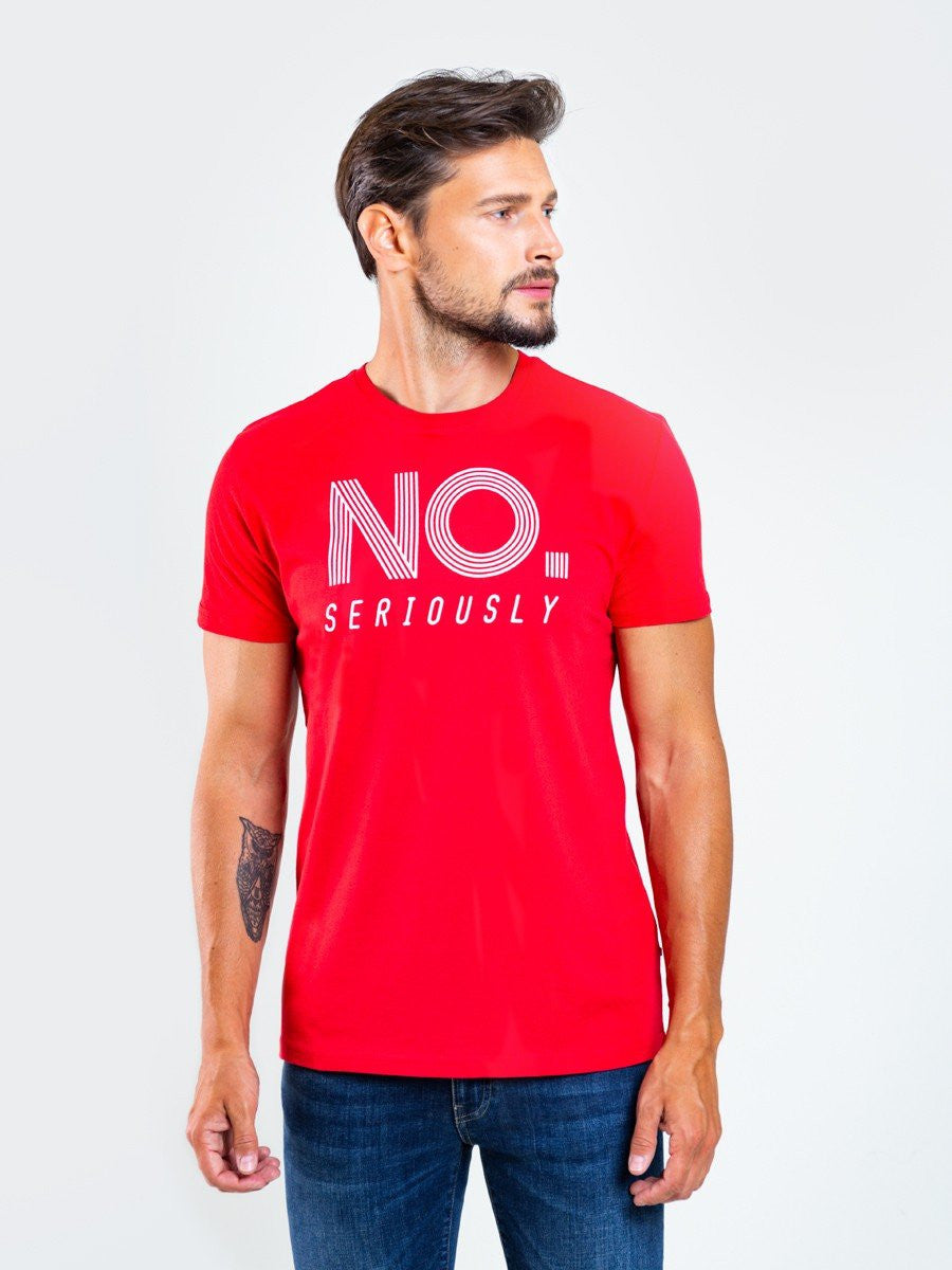 T.Shirt with Print - NO | Red