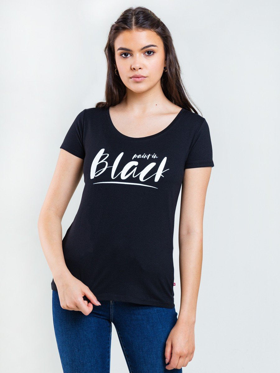 T-Shirt - Paint it Black | Black