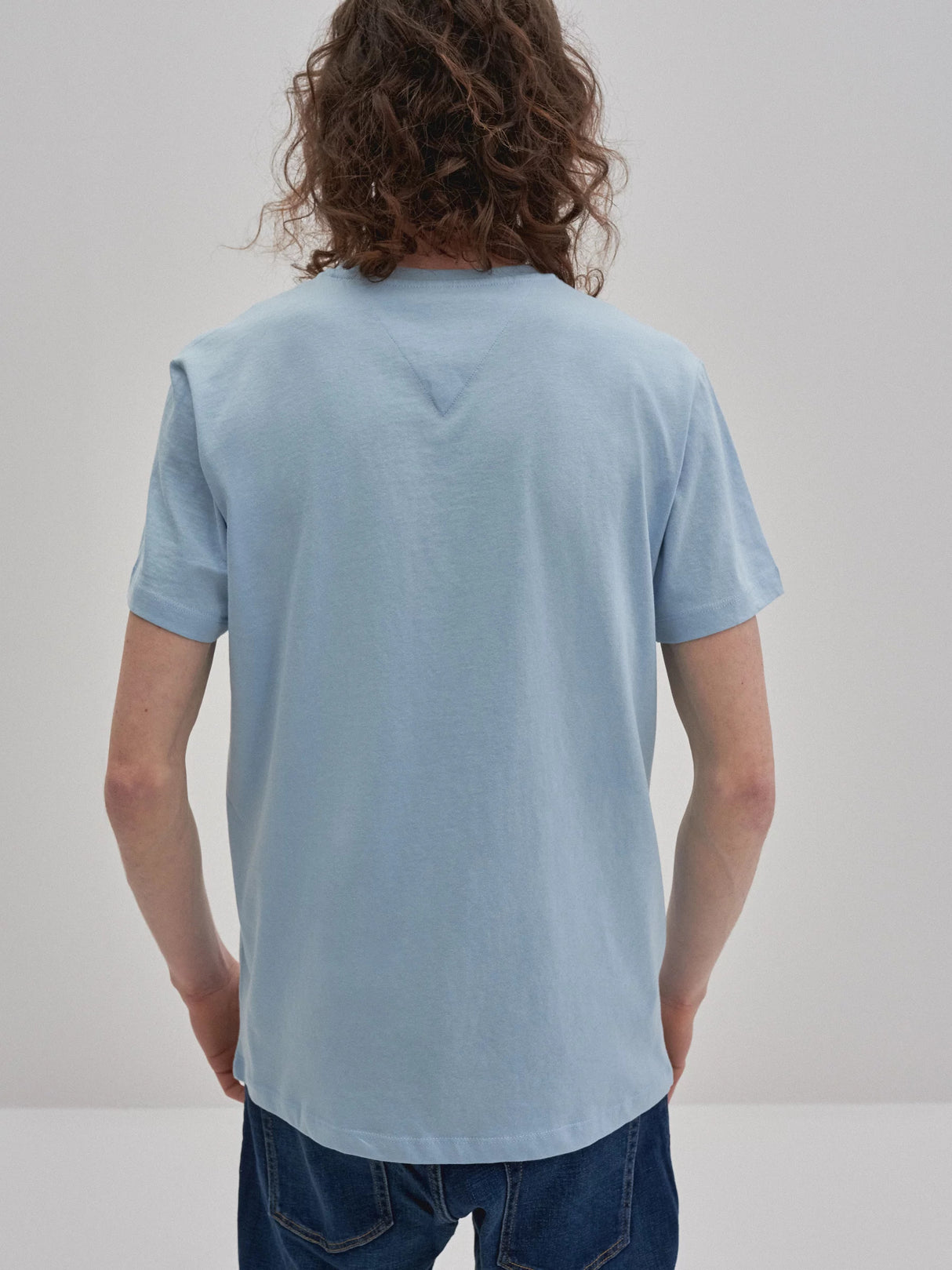 BIG STAR Logo T-Shirt Organic Cotton | Light Blue