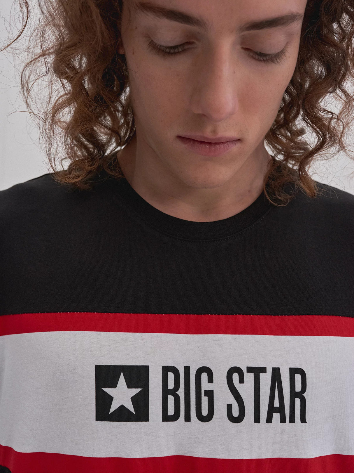 BIG STAR Logo T-Shirt Organic Cotton | Black