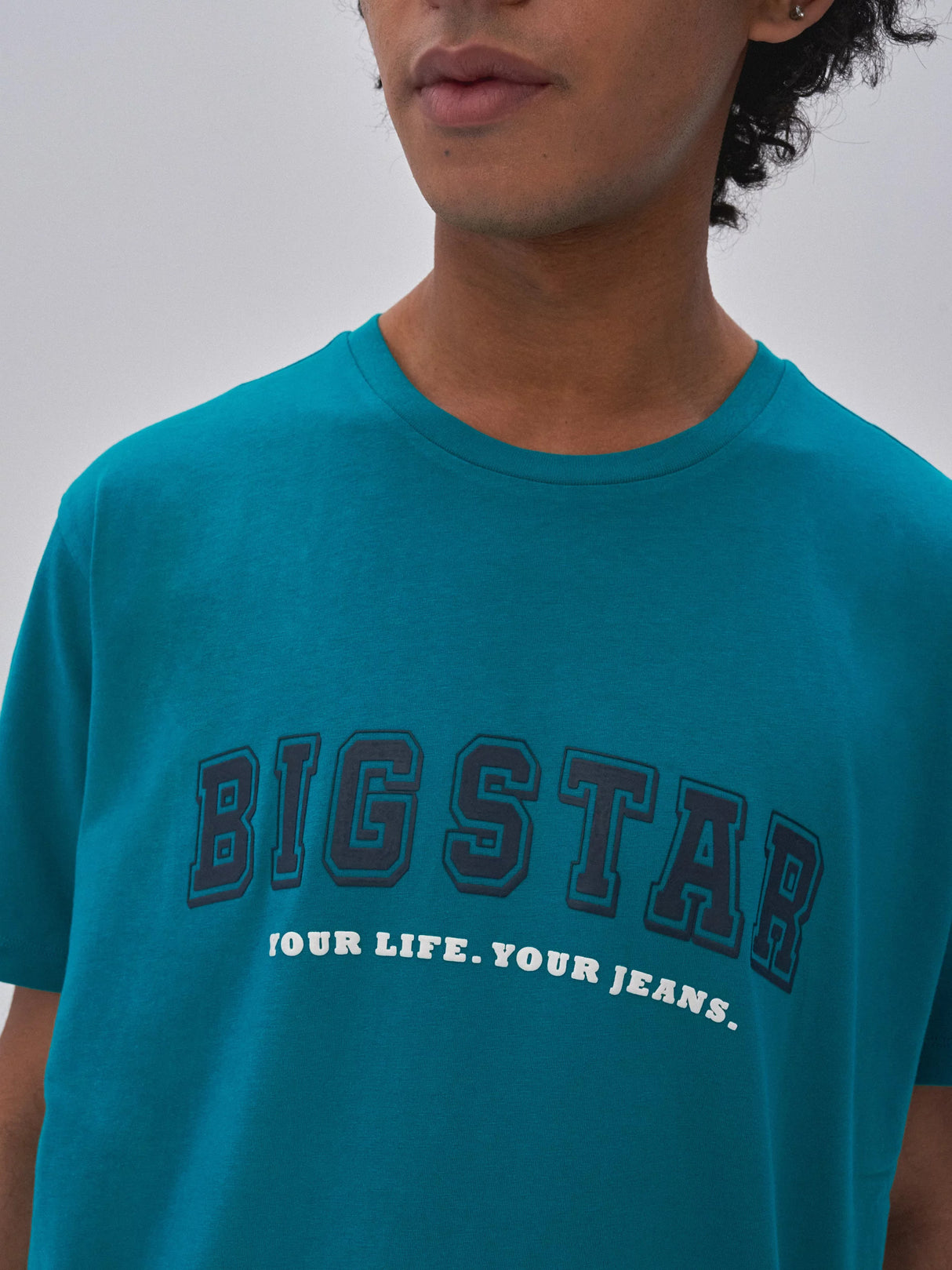BIG STAR Logo T-SHIRT | Green