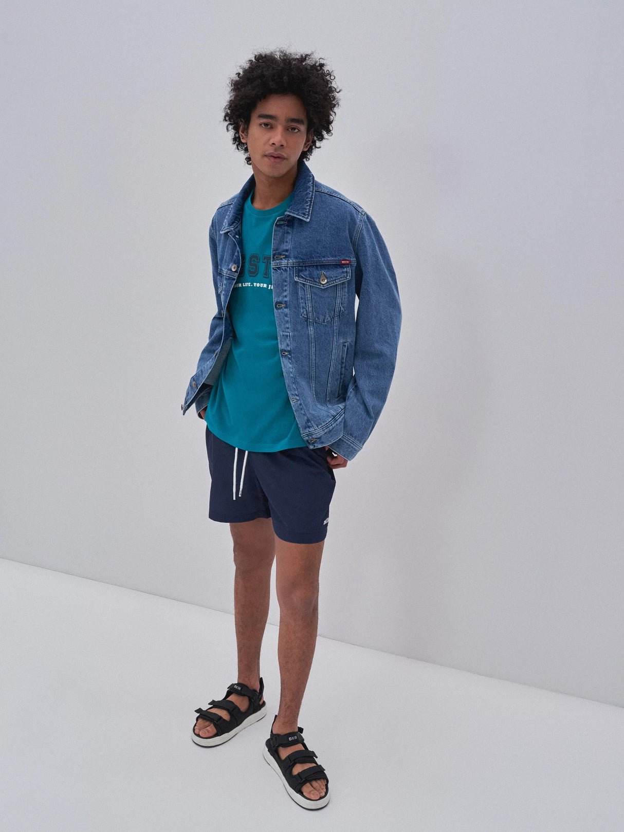 BIG STAR Logo T-SHIRT | Green