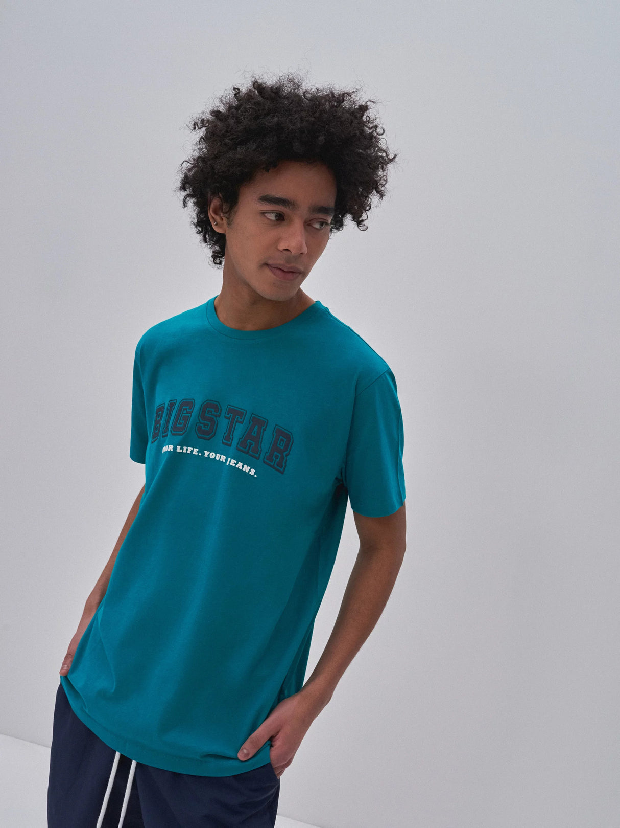 BIG STAR Logo T-SHIRT | Green