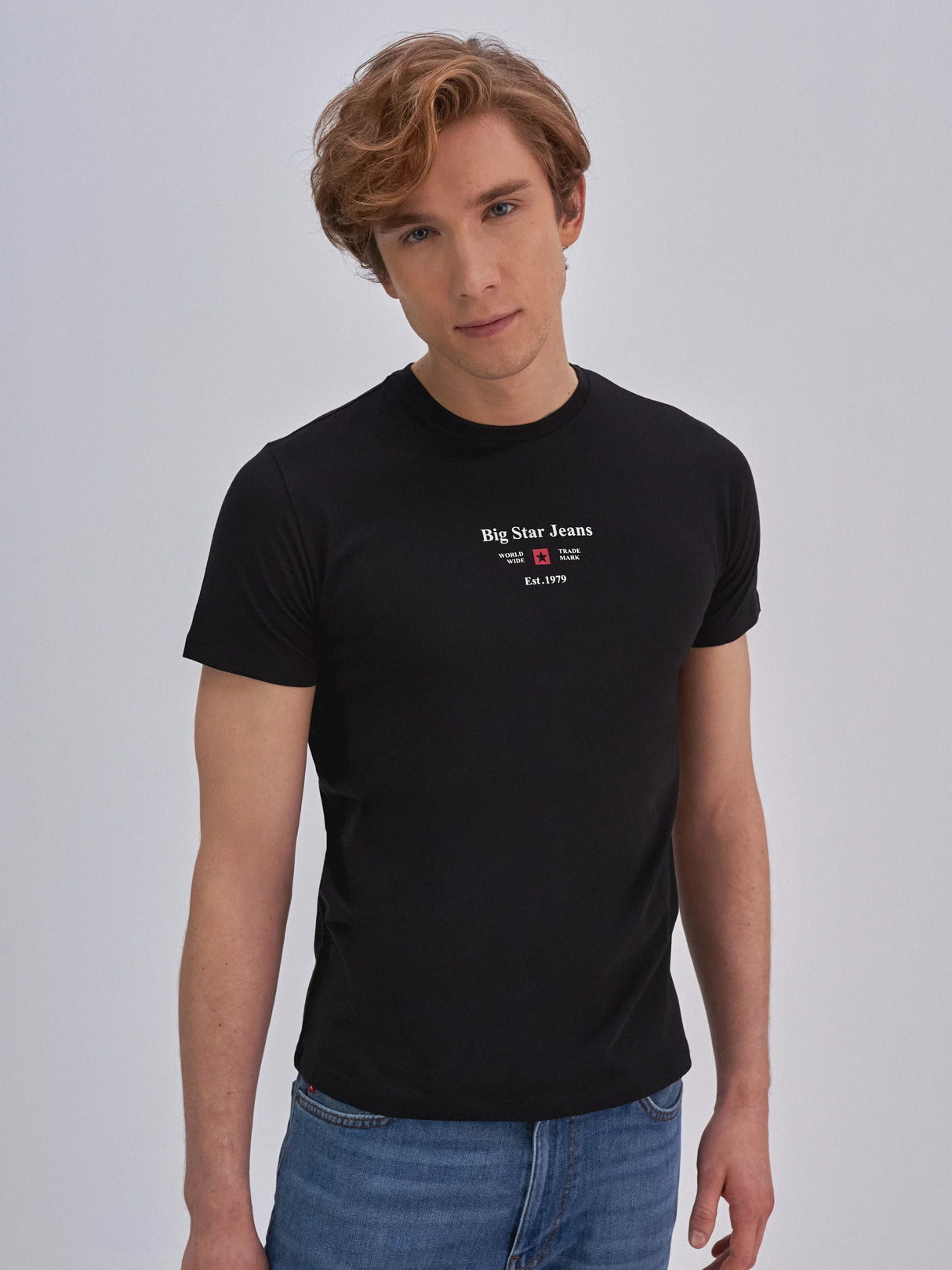 BIG STAR Organic Cotton T-Shirt | Black