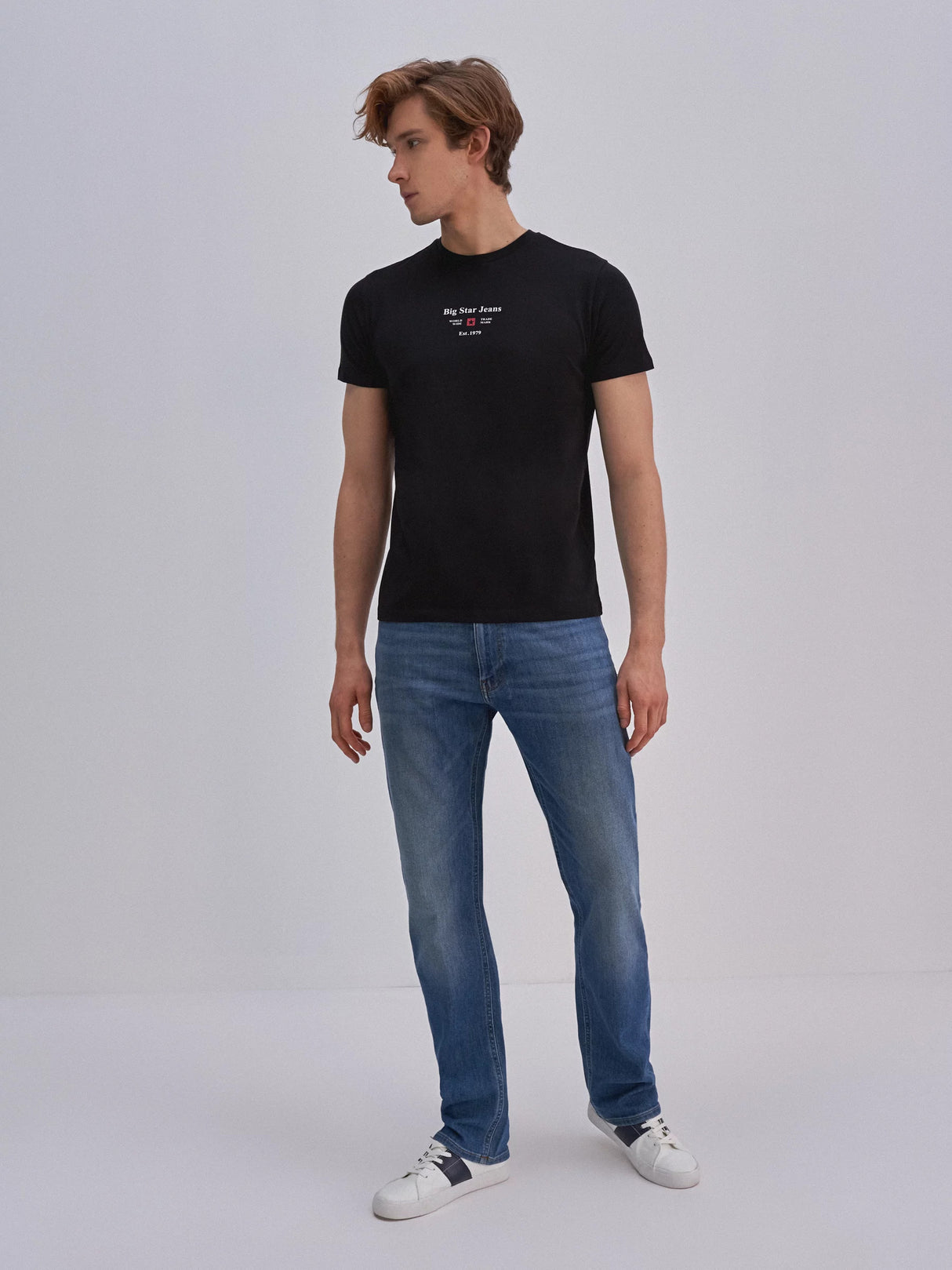 BIG STAR Organic Cotton T-Shirt | Black