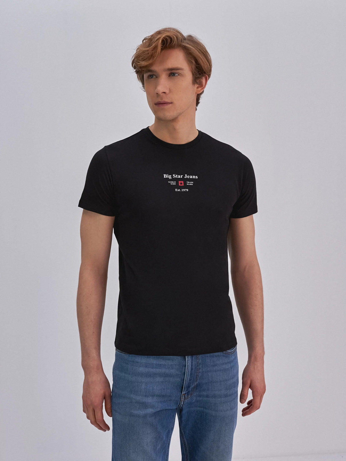 BIG STAR Organic Cotton T-Shirt | Black