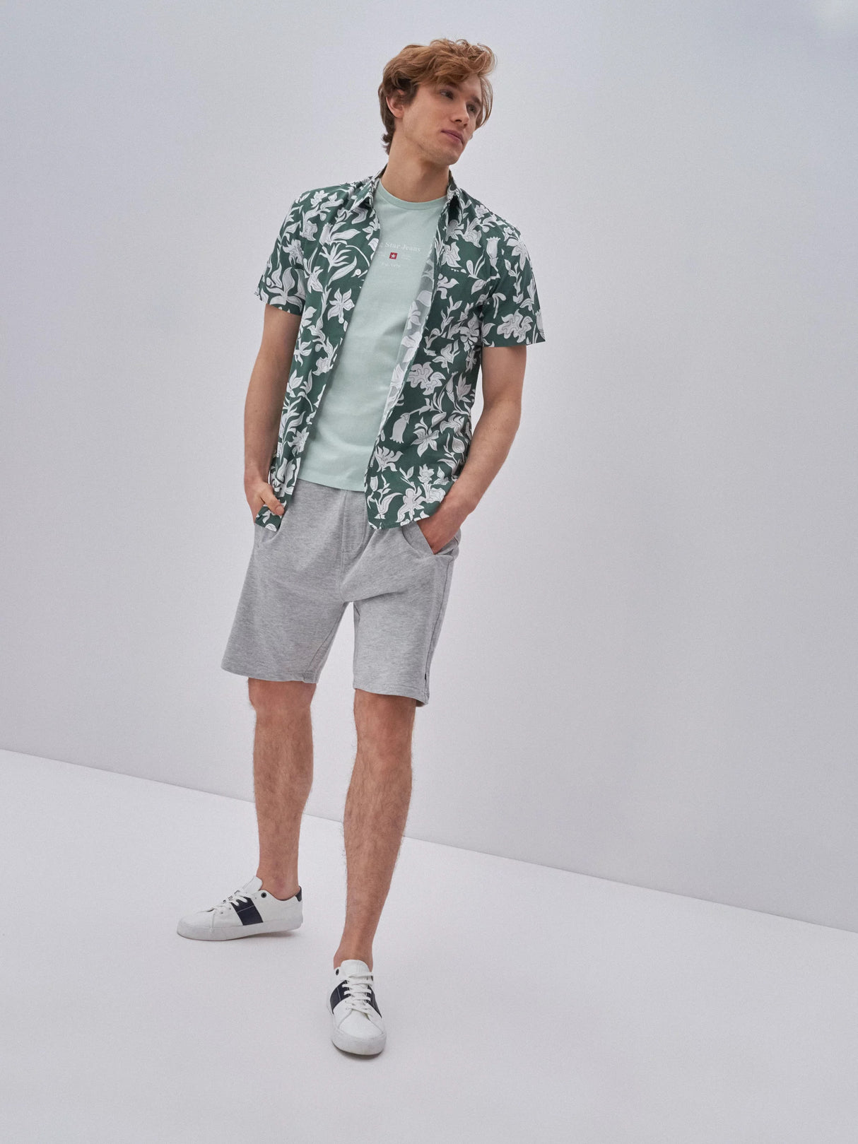 BIG STAR Organic Cotton T-Shirt | Light Green