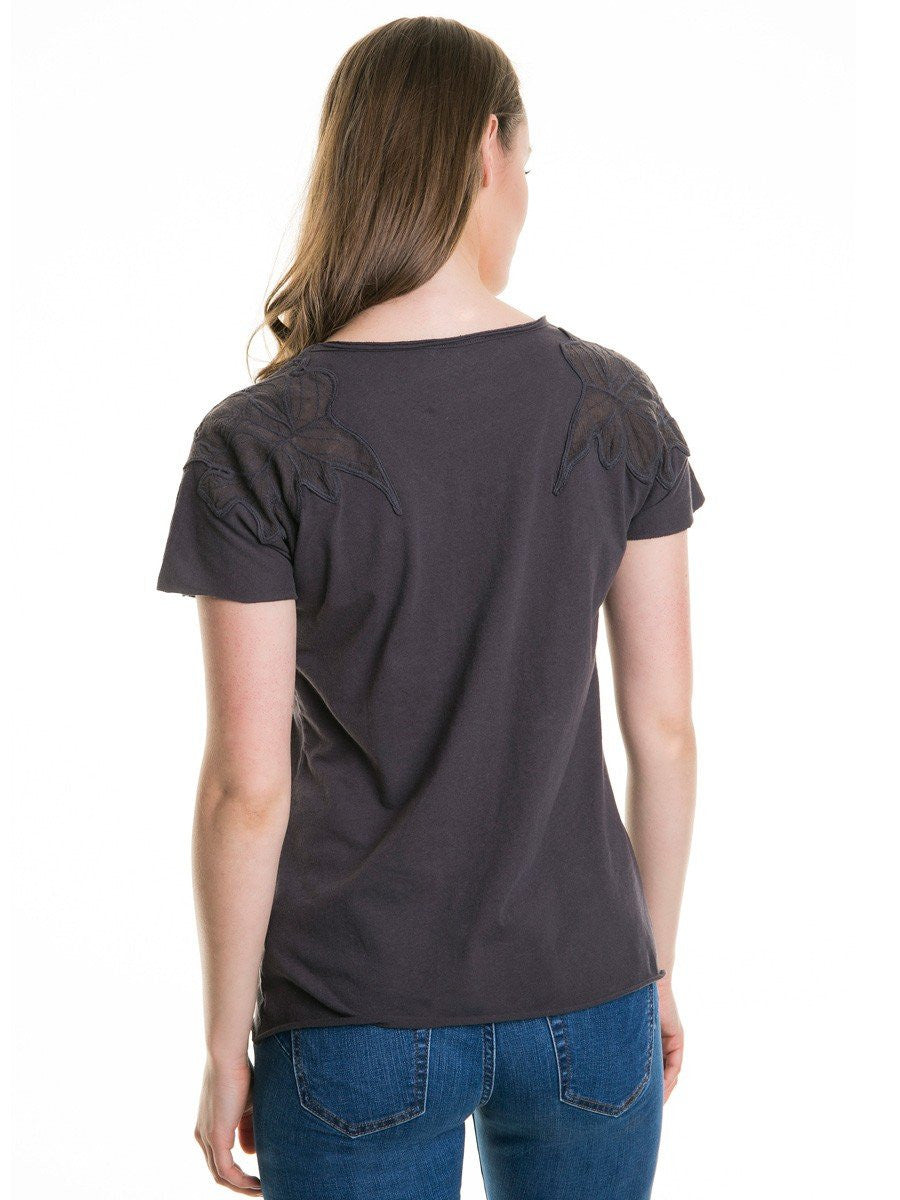 Top V-Neck | Anthracite