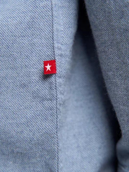 BIG STAR Shirt Long Sleeve | Blue