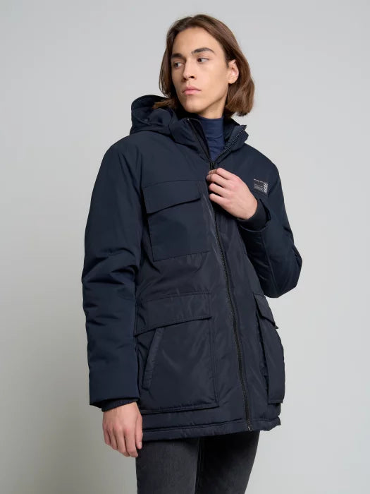 BIG STAR Parka Jacket | Black