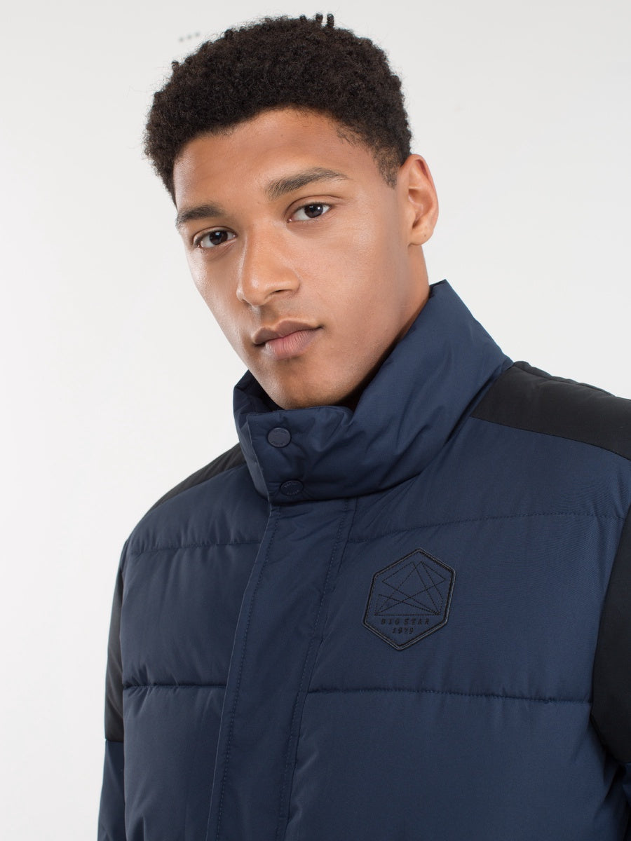 Puffer Jacket | Navy Blue