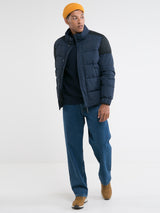 Puffer Jacket | Navy Blue