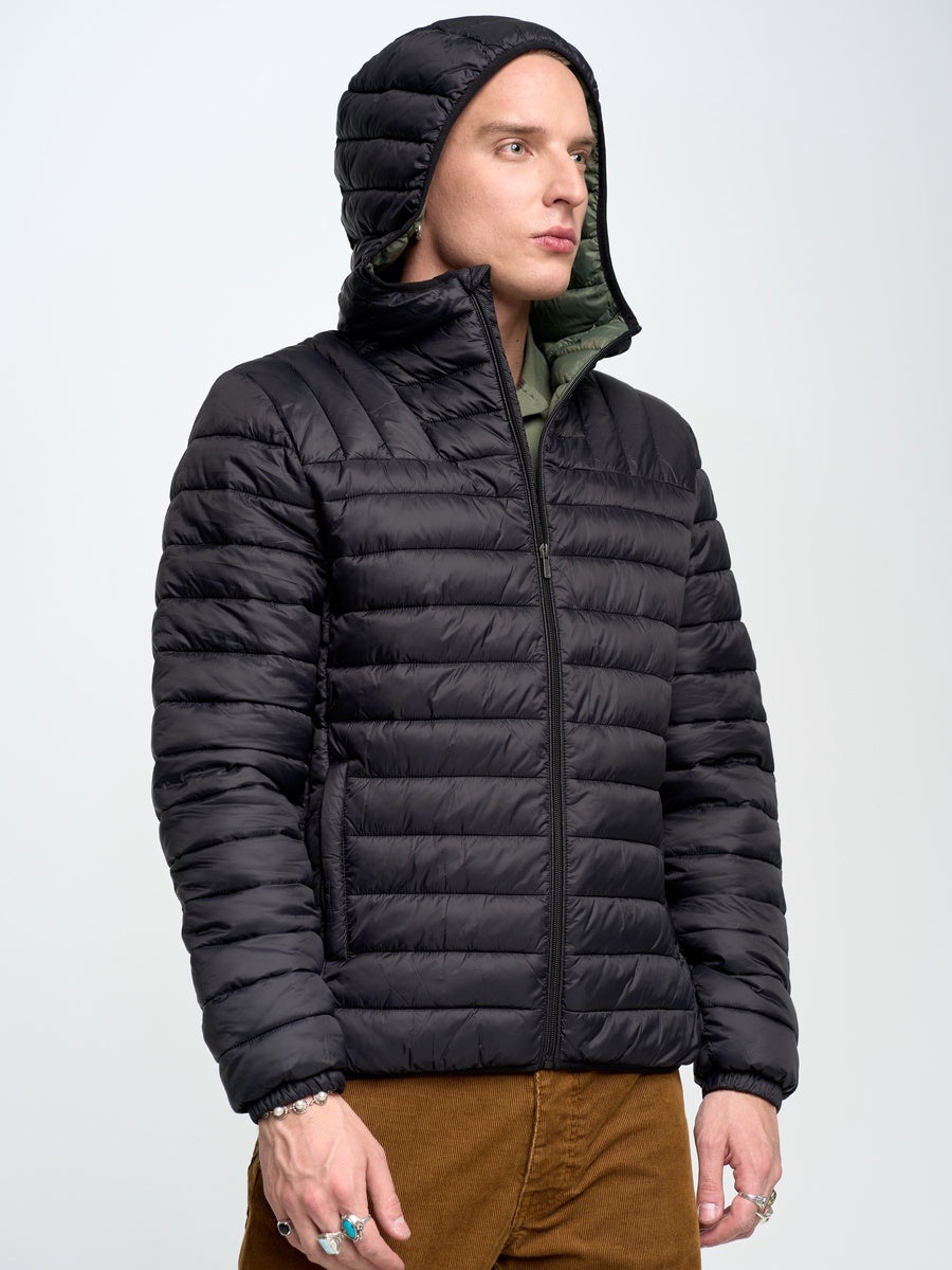 Lightweight Puffer Jacket | Black